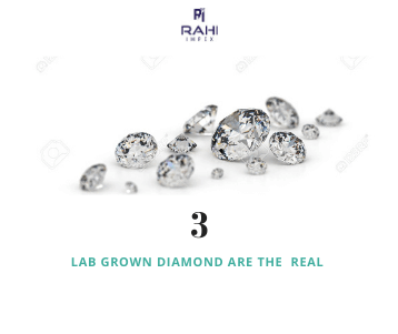 lab grown diamond are The Real