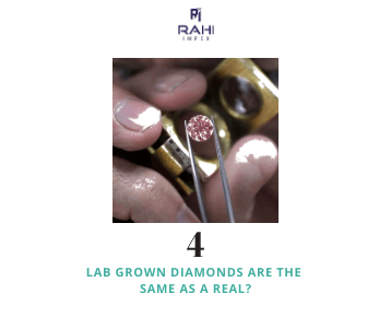 One of the best advantages to buying a lab grown diamond is that to the naked eye, it looks exactly the same as a mined diamond. Diamond-detectors and traditional observations cannot identify between the two given they are identical both chemically and optically. The only real difference is that lab grown diamonds have a microscopic inscription on them. However, without highly specialized equipment designed to read this inscription, the two types of diamonds cannot be differentiated from one another. This means that your friends, family and acquaintances won’t know the difference. You can still get that engagement ring you’ve been dreaming of, with all the sparkle and shine that diamonds are known for, without the guilt of a mined diamond.