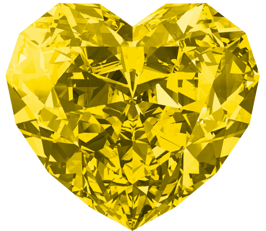 Yellow color lab grown diamonds