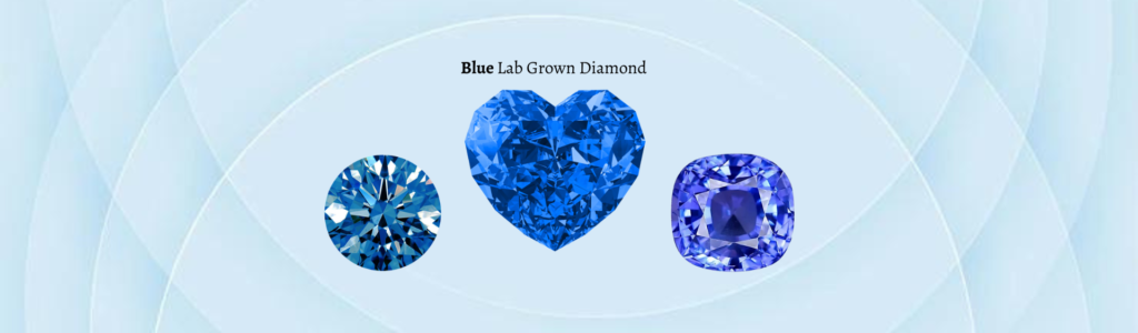 Blue diamonds have been utilized in high-end diamond jewelry for ages. Blue Lab-grown diamond jewelry is typically worn by royal and wealthy households to display their status. It is quite rare to find a natural blue diamond when mining from specific locations. Blue diamond is now accessible in the category of lab-grown diamonds, and it is also relatively affordable. So, nowadays Blue lab-grown diamonds can be acquired without losing hope. Dark blue colors with a black undertone and light blue shades with a grey undertone are examples of blue diamond colors.