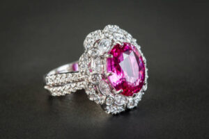 lab-created pink diamonds