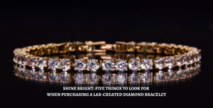 lab grown diamonds bracelet