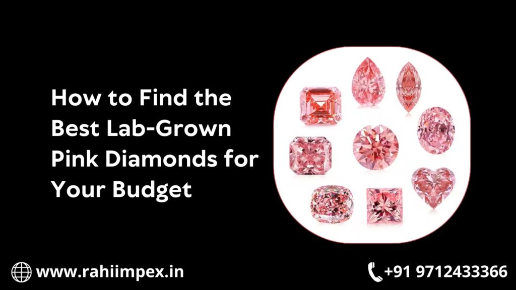 red lab grown diamond Archives Rahi impex