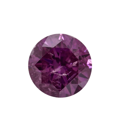 Purpal lab grown diamond